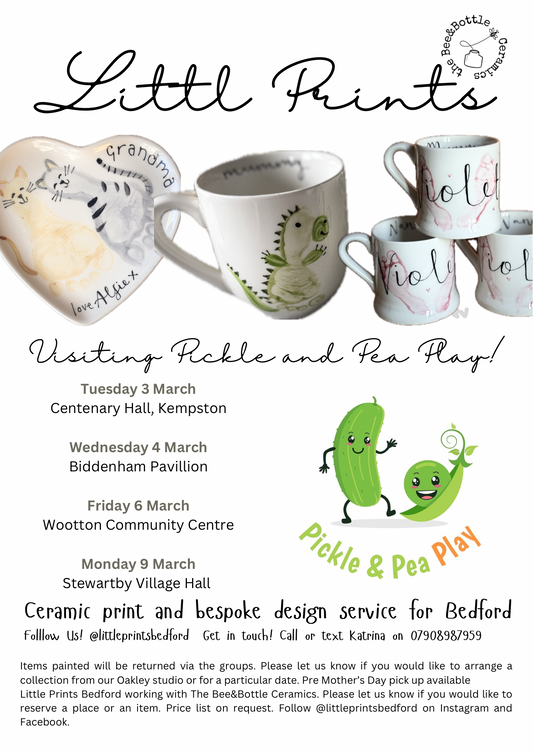 Little Prints @ Pickle and Pea Play 2, 3, 6 and 9 March - Book here