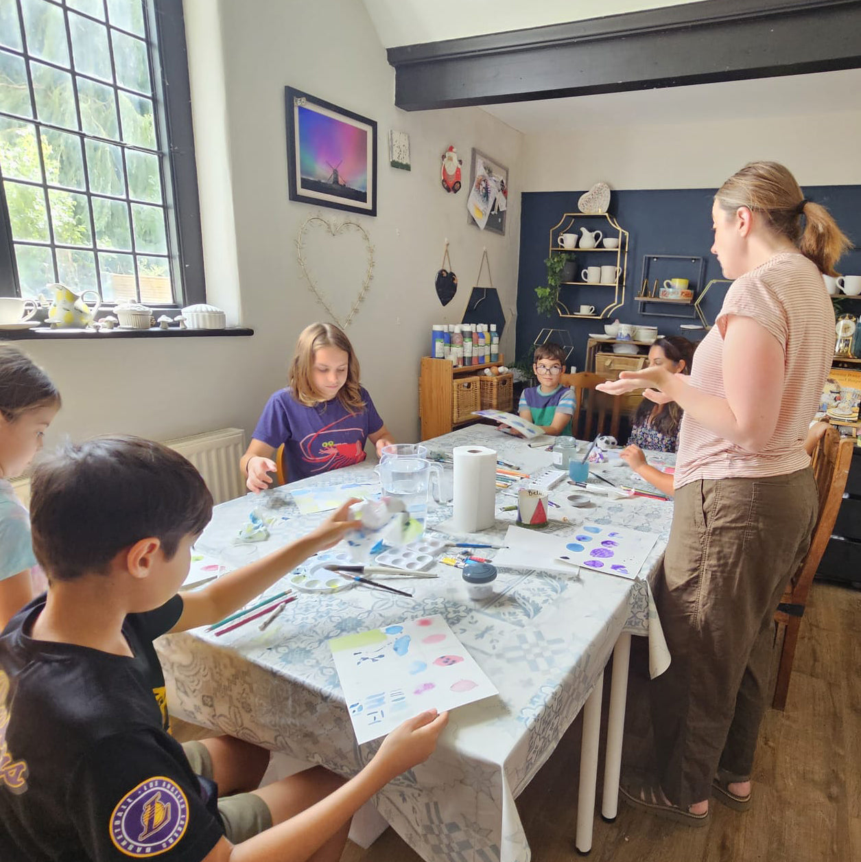 Watercolour Workshop - Father's Day Pennants