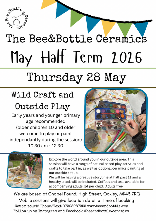 Wild Craft and Outside Play 28 May 10.30am
