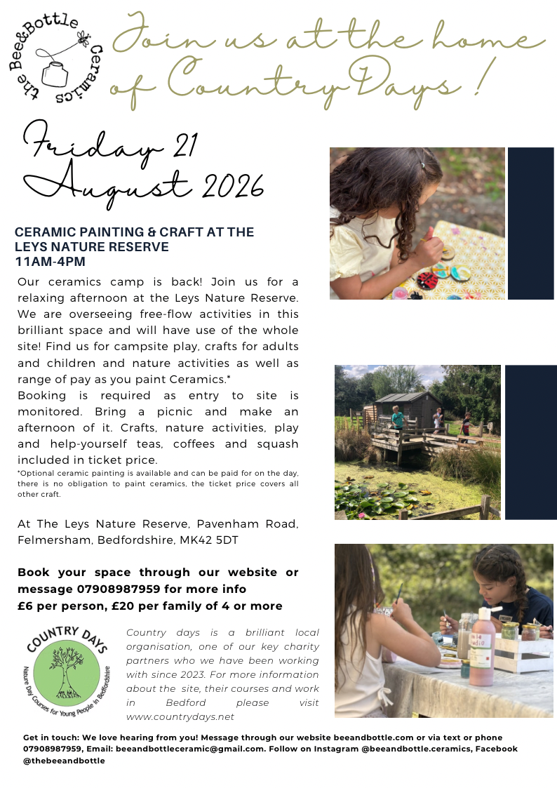 Ceramics Camp Booking